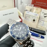 Ω OMEGA Automatique Seamaster Professional 41 mm BlueWave 2531.8000 JamesBond Full