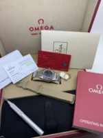 Montre automatique Omega Seamaster Railmaster 1957 Trilogy en acier 220.10.38.20.01.002 B+P