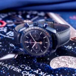 Omega Speedmaster Moonphase Céramique Cadran Bleu Aventurine - 304.93.44.52.03.002 – Image 11