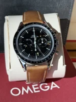 Omega Speedmaster Moonwatch Première montre Omega dans l'espace Édition limitée État neuf Portée deux fois – Image 16