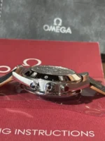 Omega Speedmaster Moonwatch Première montre Omega dans l'espace Édition limitée État neuf Portée deux fois – Image 12