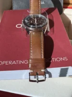 Omega Speedmaster Moonwatch Première montre Omega dans l'espace Édition limitée État neuf Portée deux fois – Image 9