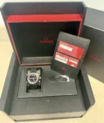 Montre à quartz Omega Speedmaster Spacemaster Z-33 en titane - Coffret complet et papiers – Image 3