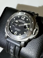 PANERAI LUMINOR SUBMERSIBLE Titane 44 mm Pam00025 300 m Pam 25 Cadran à motif clous – Image 8