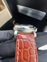 Panerai Luminor GMT PAM00244 Automatique Acier Bracelet 40mm PAM244 Ensemble complet – Image 13