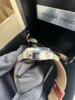 Panerai Luminor GMT PAM00244 Automatique Acier Bracelet 40mm PAM244 Ensemble complet – Image 9