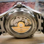 RARE OMEGA Bond Seamaster Diver 300M Commander's Watch/Blanc/Bleu/Rouge/ Bracelet – Image 7