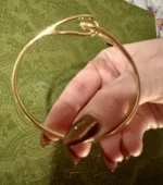 Bracelet jonc Tiffany & Co Double Loop Infinity True Hardware en or jaune 18 carats – Image 4