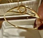 Bracelet jonc Tiffany & Co Double Loop Infinity True Hardware en or jaune 18 carats – Image 18