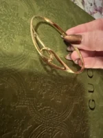 Bracelet jonc Tiffany & Co Double Loop Infinity True Hardware en or jaune 18 carats – Image 16