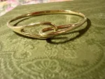 Bracelet jonc Tiffany & Co Double Loop Infinity True Hardware en or jaune 18 carats – Image 13
