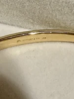 Bracelet jonc Tiffany & Co Double Loop Infinity True Hardware en or jaune 18 carats – Image 9