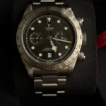 Montre chronographe Tudor Black Bay Heritage pour homme - 41 mm - Réf. 79350 - 2019 - Coffret complet