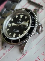Tudor Rolex Submariner 9411 Vintage Snowflake Diver, coffret complet, papiers, 1976 – Image 7