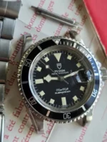 Tudor Rolex Submariner 9411 Vintage Snowflake Diver, coffret complet, papiers, 1976 – Image 6