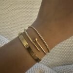 Bracelet Cartier Juste un Clou en or jaune 18 carats, taille 16, petit modèle, avec écrins, certificat d'authenticité – Image 2