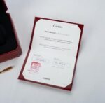 Bracelet Cartier Love, petit modèle, or rose, taille 18 – Image 6