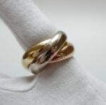 Bague Trinity Cartier XL - Or 18 carats 3 couleurs - Ensemble complet (2024) – Image 3