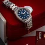 Montre Omega Seamaster Aqua Terra 23110422103003 à cadran bleu Aquaterra 150 m – Image 8